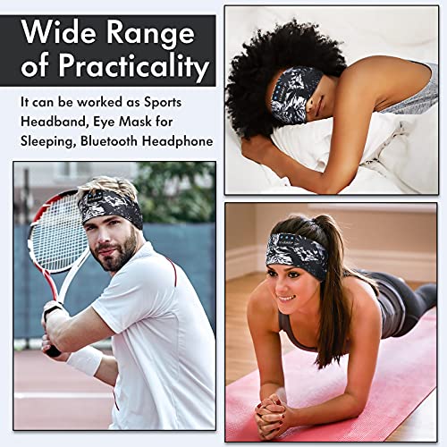 Sleep Headphones Bluetooth 5.2  Headband Earphones Wireless  Sleep Mask for Sleeping  Sports  Gifts  Workout  Jogging  Yoga Insomnia  Air Travel  Meditation