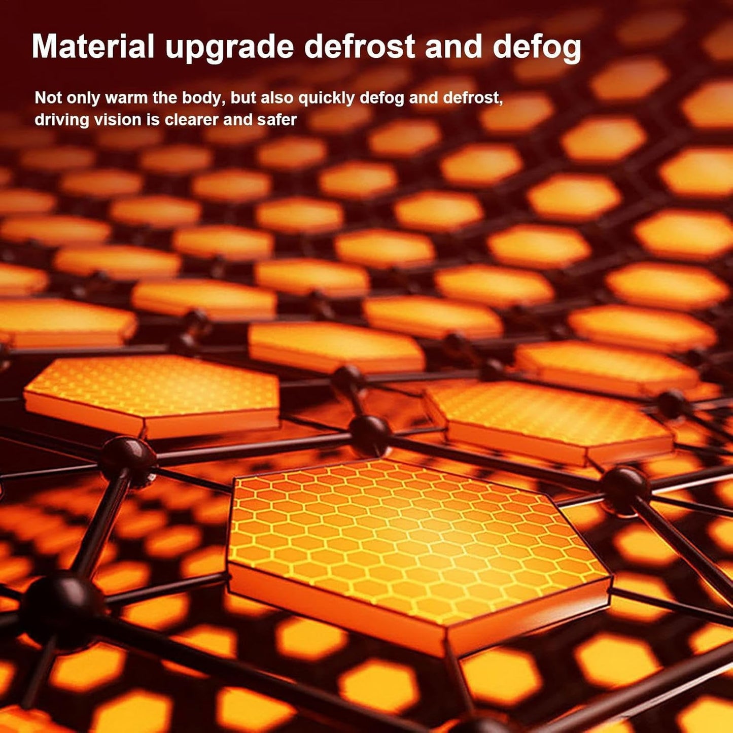 Portable Car Heaters For Vehiclem 12V Car Heater Auto Fan Heater LED Display Adjustable Temperature Fast Heating Car Defrost Defogger Vehicle Mounted Heater Car Windshield Defroster Demister