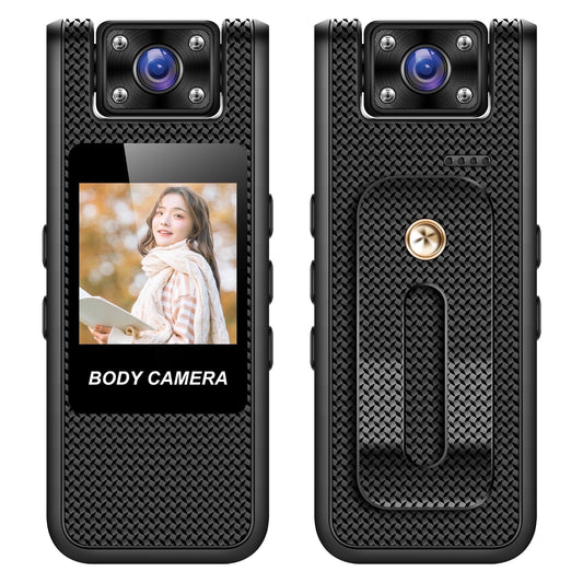 Mini Body Camera with Audio&Video Recording -4K 64GB WIFI HD Night Vision Cycling Recorder -180°Rotatable Lens Loop Recording Worn Cams - for Personal Travel Walking Law Enforcement Outdoor Cams