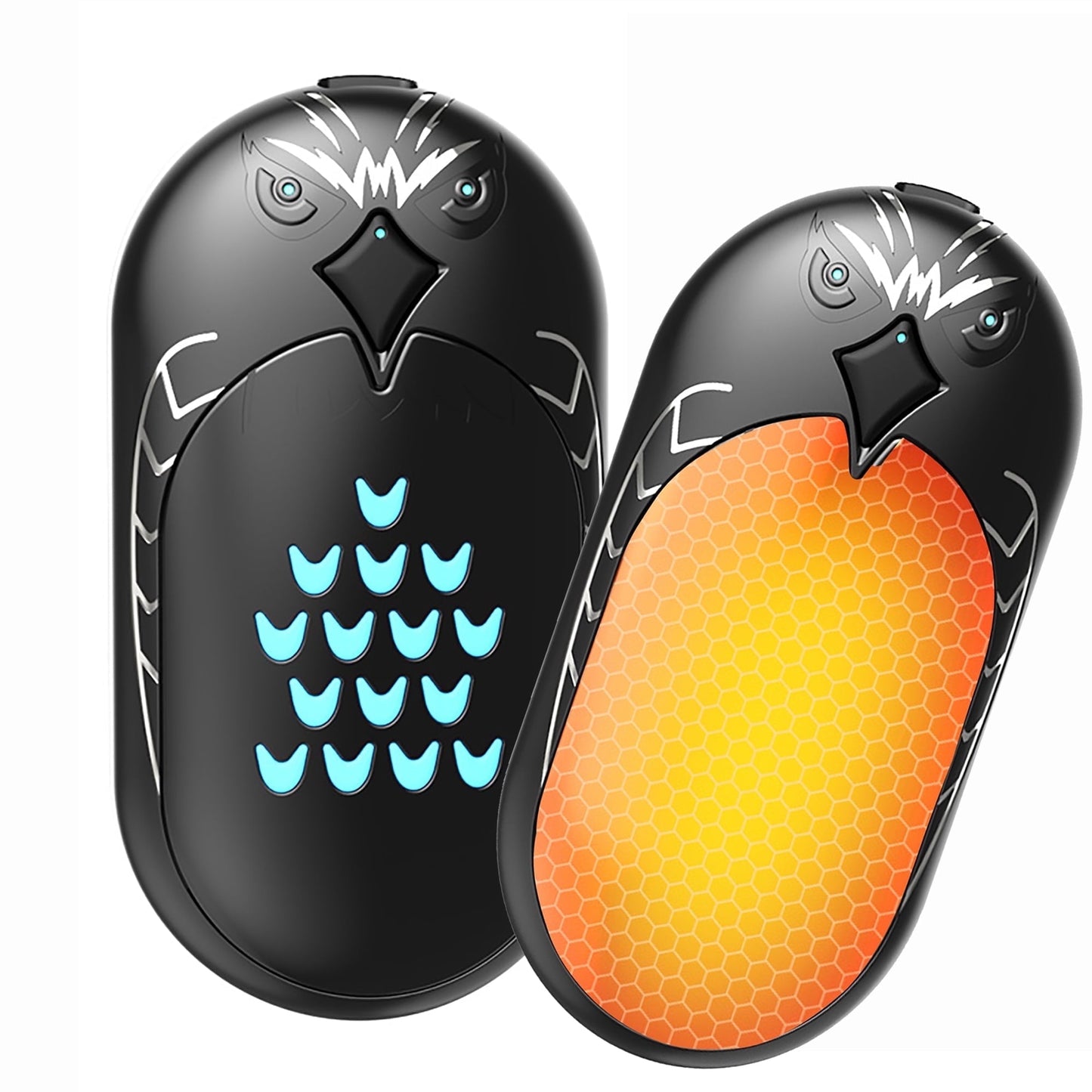 Rechargeable Hand Warmers  2 PC 6000mAh Electric Portable Heater  20 Hrs Long Heating Hot Pockets Hand Heater Warmer  Hunting Gear  Christmas Gifts for Women  Men  Raynauds  Camping  Golf  Outdoors