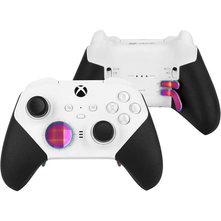 17 in 1 Metal Thumbsticks for Xbox One Elite Series 2  Elite Series 2 Controller Accessory Parts  Gaming Accessory Replacement  Metal Mod 6 Swap Joystick  4 Paddles  2 D-Pads  1 Tool