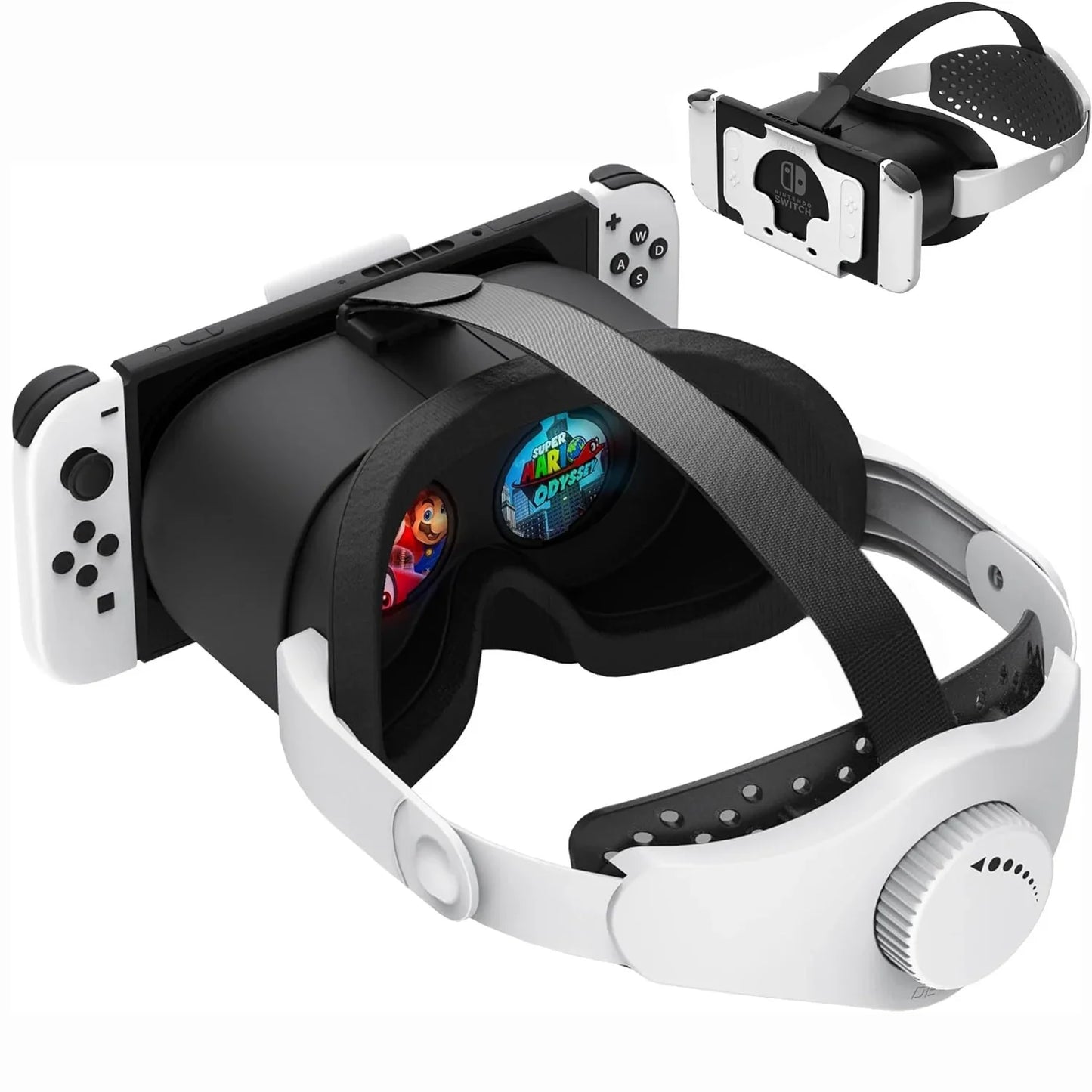 Newest VR Headset for Nintendo Switch & Switch OLED Model  3D VR Glasses with Adjustable Lens for Virtual Reality Gaming Experience  Switch VR Labo Goggles Adjustable Headset for Nintendo Switch