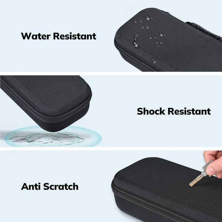 Carrying Case Accessories Set for Portal  Hard Carrying Case with Clear Protective Cover Case  2 Screen Protector and 4 Thumb Grip