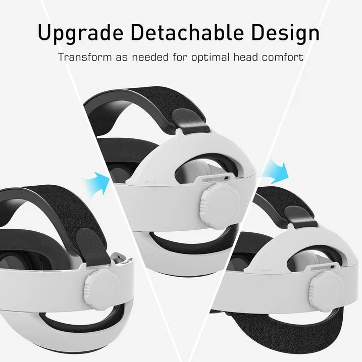 Head Strap for Meta Quest 3  Adjustable Headband Replacement for Elite Strap  Enhanced Comfort and Gaming Immersion VR Accessories Compatible with Oculus/Meta Quest 3
