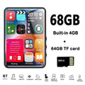 128GB Support MP3 Player 2.4 Inch Touch Screen Music Player Black Hifi Bluetooth Lossless Audio Recorder FM Radio Mp4 Video Player Ebook
