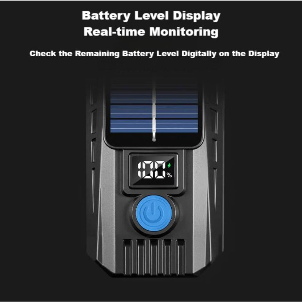 Bike Lights for Night Riding, Solar Bike Lights USB Rechargeable Bike Lights Front and Back Ultra Bright Bike Headlight with Speaker, 4 Mode Lights, Waterproof, Battery Level Display