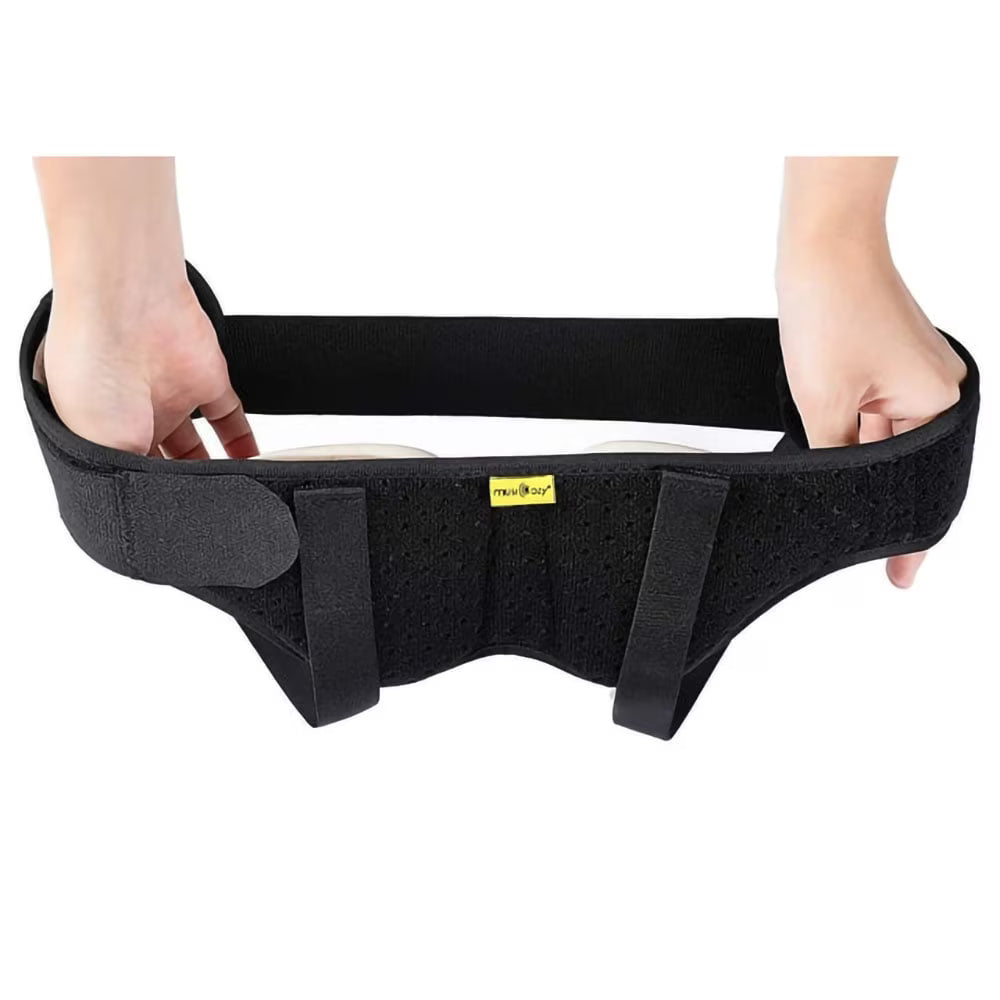 Hernia Belt Truss for Single/Double Inguinal or Sports Hernia, Hernia Support Brace for Men for Women Pain Relief Recovery Strap with 2 Removable Compression Pads Comfortable Material