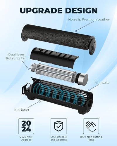 foryou Car Fans Seat Cooling Fans Blow Cold Air Backseat Car Fans Portable Car Fans for Back Seat for Kids for Cars