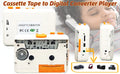 Cassette Player Walkmen MP3 Converter Portable Tape Player Drive USB Cassette to MP3 Converter with Earphone Volume Control Plug and Play Clear Sound Cassette for USB drive for CD for iPod