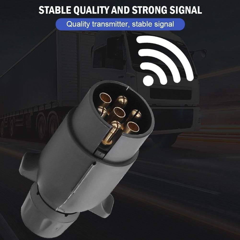 Magnetic Wireless Tail Lights Kit for Trailer,Led Trailer Rear Lights,12-24V LED Tow Lights Kit with Turn Signals,Rechargeable Towing Light with Powerful Suction Base for Trucks,Boat,RV,Vehicle