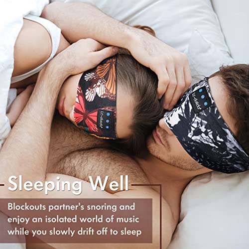 Sleep Headphones Bluetooth 5.2  Headband Earphones Wireless  Sleep Mask for Sleeping  Sports  Gifts  Workout  Jogging  Yoga Insomnia  Air Travel  Meditation