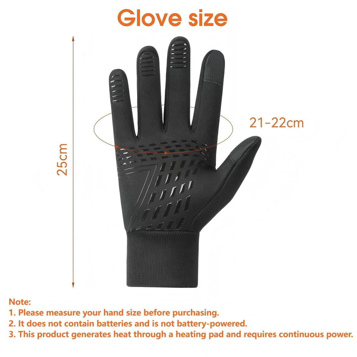Heated Gloves for Men Women, Winter Electric USB Heated Gloves Mitten Hand Warmer Touchscreen Gloves Waterproof Touch Thermal Insulated Heated Gloves for Working Skiing Hiking Cycling