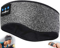 Bluetooth 5.2 Sleep Headphones  Wireless Headband Earphones Sleeping Mask & Workout Headband for Women Men  Ideal for Running  Travel & Relaxation  Cool Tech Gifts