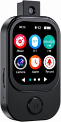 64GB Mini MP3 Player with Camera Bluetooth Mp3 Mp4 Music Player 2.0 IPS Touch Screen Android Player with Speaker FM Radio MP3 Player with E Book Alarm Clock Stopwatch Walkmen Player for Sports Travel