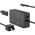 65W Surface Pro Laptop Charger for Microsoft Surface Pro 10, 9, 8, 7+, 7, 6, 5, 4, 3, X, Windows Surface Laptop 6, 5, 4, 3, 2, 1, Surface Go Tablet, Surface Book 3, 2, 1, Support 44W, 36W, LED, 10FT