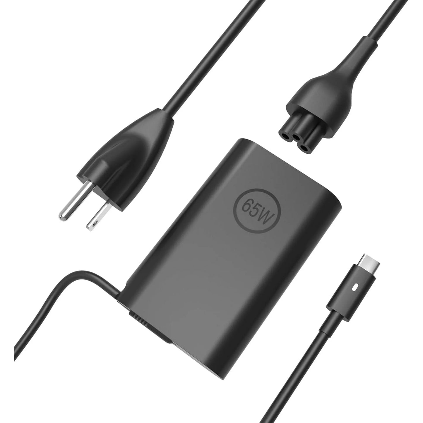 65W 60W Laptop Charger for Dell Laptop:Dell Latitude 5540 5420 5530 5430 7420 7430 7440 5550 5450 5440 3540 5520,for Dell Inspiron 14 7420 7425 2in1 XPS 13 Chromebook USB C AC Adapter Power Cord,11FT