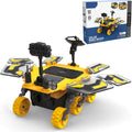 CEDQ Solar Robot Kit-Mars Rover STEM Educational Toys for Boys Ages 8-12 Kids Space Toys DIY Science Kit with Two Energy Modes Explore Solar Energy Toys as Birthday Gifts for 8 9 10 11 12 Years Old