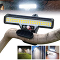 Clip on Solar Lights Waterproof,50LED Solar Motion Light Outdoor,Portable 500LM Bright Motion Lights for Outside,6000K Security Solar Light for Chain