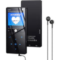 MUSICOZY 64GB MP3 Player with Bluetooth 5.3,Music Player Features HD Speaker, Earphone,2.4" Touch Buttons Screen with FM Radio Voice Recorder E-Book HiFi Sound,Support up to 128GB for Walking,Running