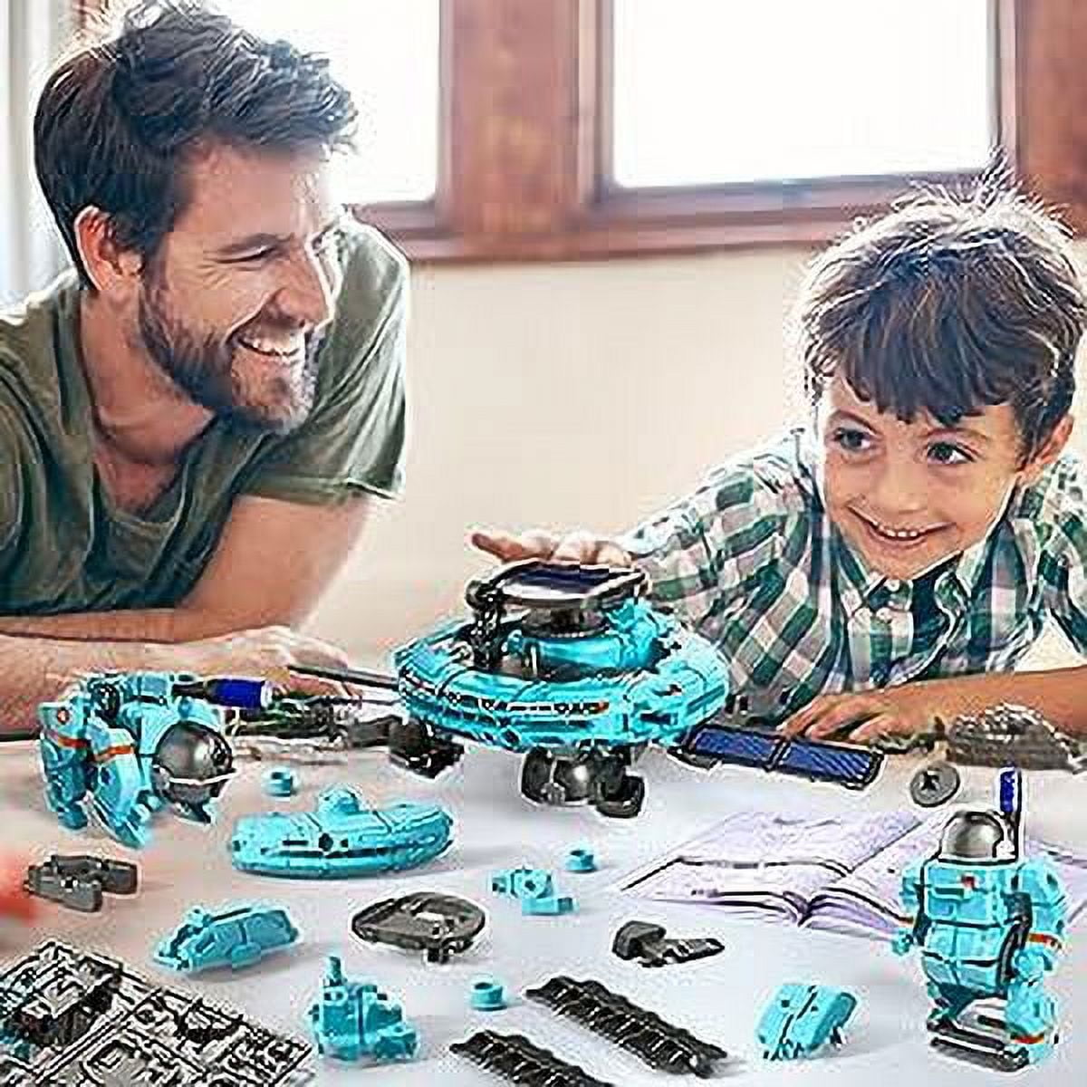 MUSICOZY 6-in-1 Building Science STEM Kits  STEM Projects for Kids Ages 8-12 12-16  Solar Robot Kit Space Toys Birthday Gifts for 8 9 10 11 12 13 14 15 16 Year Old  Boys Girls