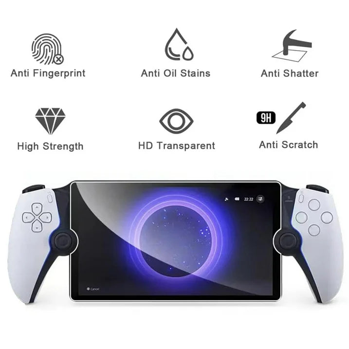 Carrying Case Accessories Set for Portal  Hard Carrying Case with Clear Protective Cover Case  2 Screen Protector and 4 Thumb Grip