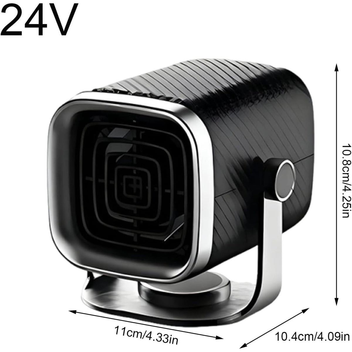 MUSICOZY Portable Car Heater Automotive Defogger – Electric Car Cooler Warmer | Quick Heat Air Blower, Vehicle Cabin Heater,Plug-In Deicer Machine For Drivers Trucks RVs SUVs Sedans Adventure Seekers