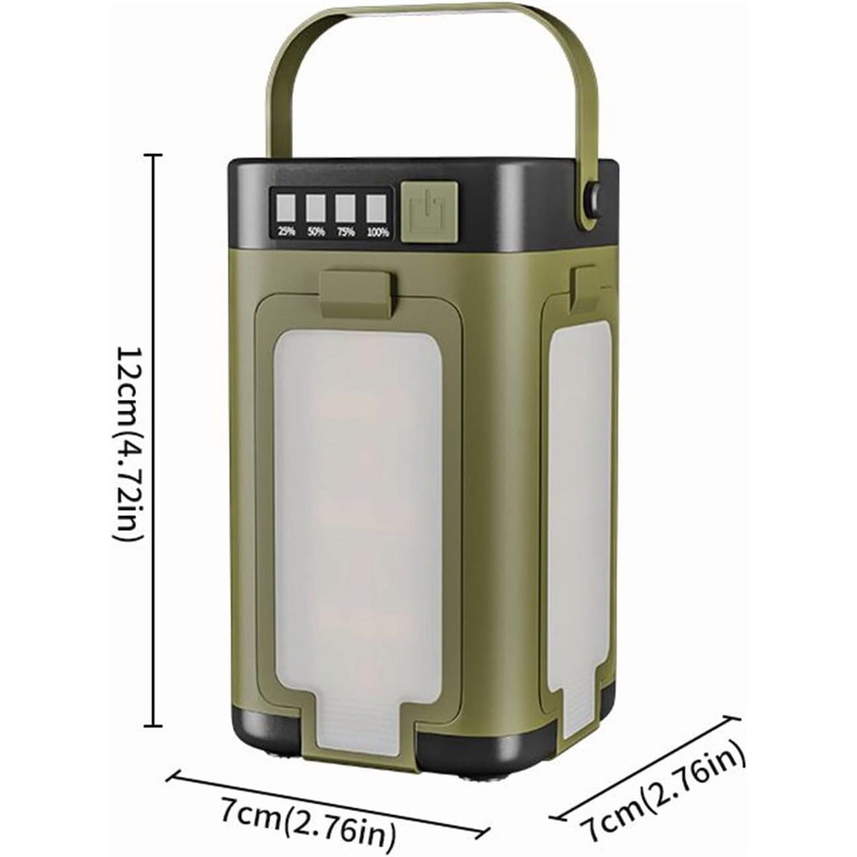 Camping Lantern, Camping Tent Light for Home | 2000 MAh Solar Camping Lights | Solar Portable 6 Modes Dimmable with 90 Degree Expandable 4 Led Lamp for Hiking Patio Tent Power Adventures