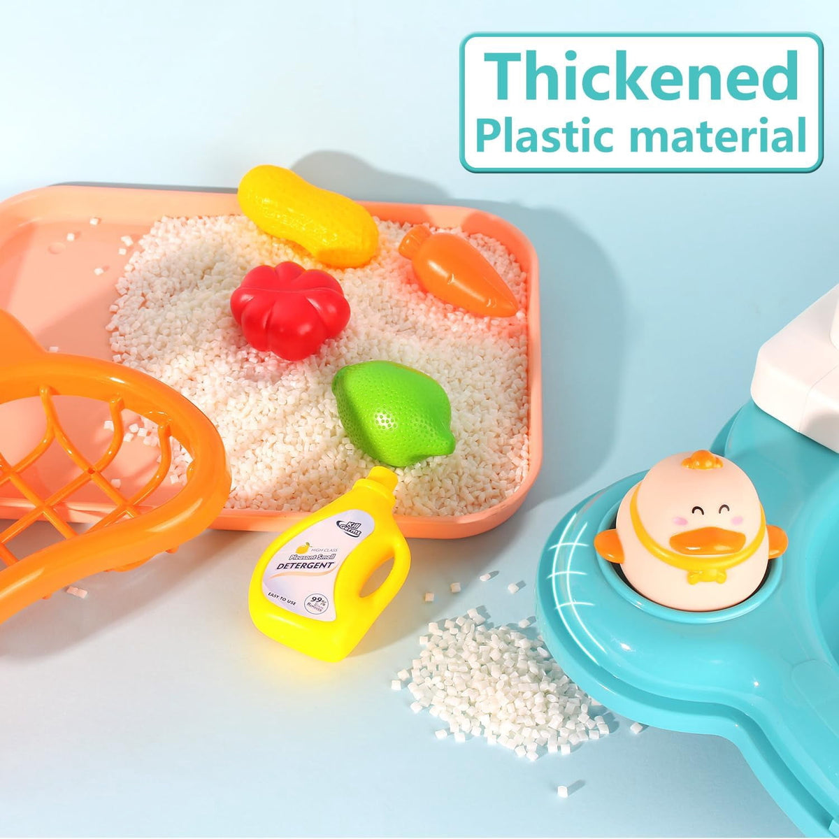 Toddler Toys Baby Toys Kid Toys Fishing Table and Dishwasher Toys Kids Kitchen Sink & Fishing Playset & Electric Dishwasher Toys Electric Water Table for Kid 3-12 Years Play Sink Fishing Toy Pool Set